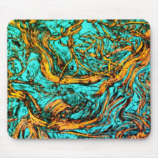 Tapis De Souris Nature cool Art Abstrait (Devant)