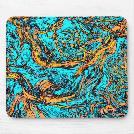 Tapis De Souris Nature cool Art Abstrait (Devant)