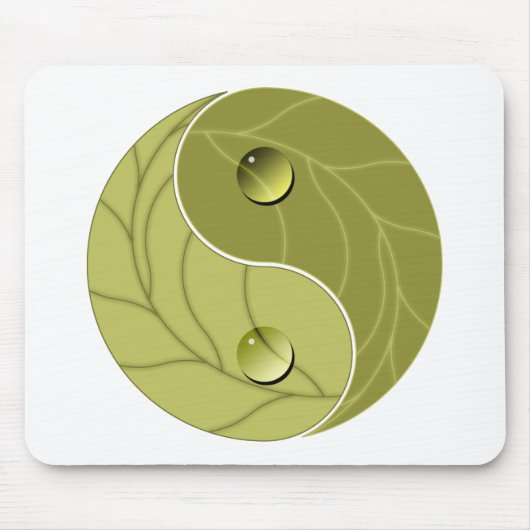 Tapis De Souris Nature de Yin Yang (Devant)
