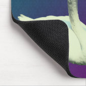 Tapis De Souris Nature Fleur De Cygne Et Hibiscus (Coin)