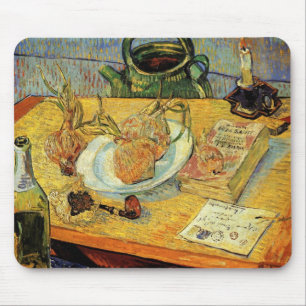 Tapis De Souris Nature morte avec planche à dessin par Vincent van
