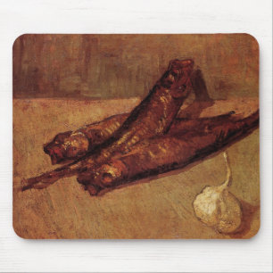 Tapis De Souris Nature morte Bloaters et ail par Vincent van Gogh