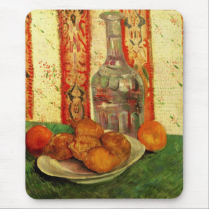 Tapis De Souris Nature morte carafe et citrons par Vincent van Gog