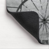 Tapis De Souris Nature morte de roue de chariot (Coin)