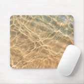 Tapis de souris Nature Reflets d'eau dorés (Avec souris)