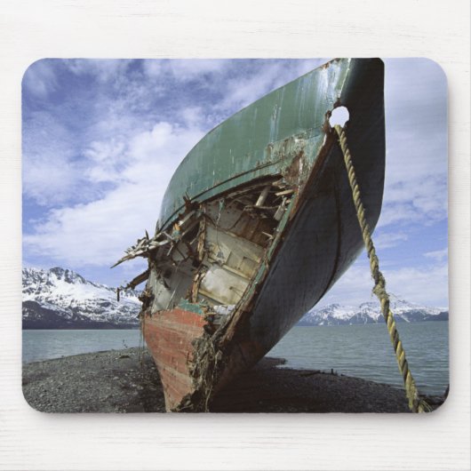 Tapis De Souris Naufrage sur le rivage (Devant)
