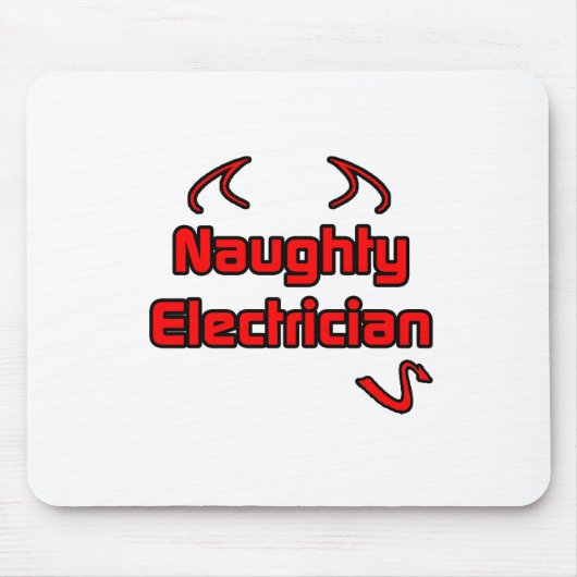 Tapis De Souris Naughty Electrician (Devant)