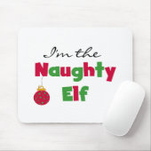 Tapis De Souris Naughty Elf (Avec souris)