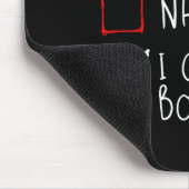 Tapis De Souris Naughty I Go Both (Coin)