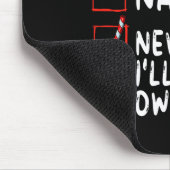 Tapis De Souris Naughty Never Mind (Coin)