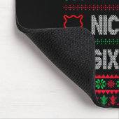 Tapis De Souris Naughty Nice 6 7 Funny Brainrot Meme Ugly Xmas Six (Coin)