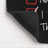 Tapis De Souris Naughty Nice I Plead The Fifth Funny Ugly Christma (Coin)