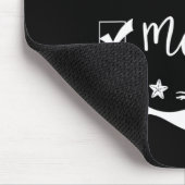 Tapis De Souris Naughty Nice Sirène Funny Sirène Noël (Coin)