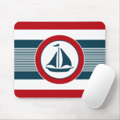 Tapis De Souris Nautical design (Avec souris)