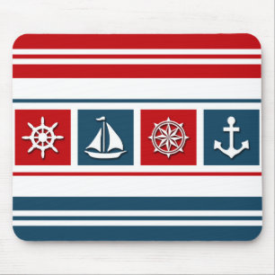 Tapis De Souris Nautical design