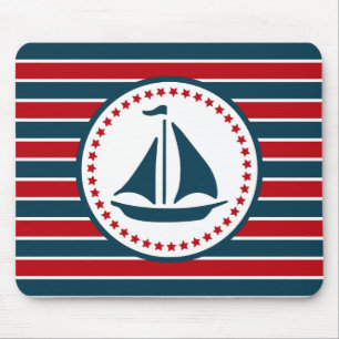 Tapis De Souris Nautical design