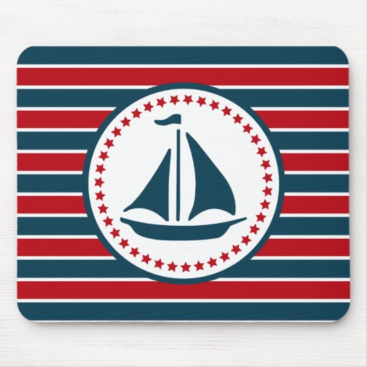Tapis De Souris Nautical design (Devant)