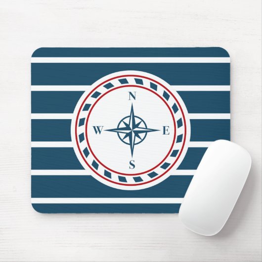 Tapis De Souris Nautical design (Avec souris)