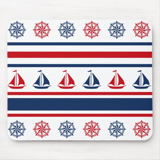 Tapis De Souris Nautical design (Devant)
