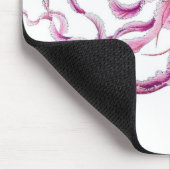 Tapis de souris nautique/côtier de méduses roses (Coin)