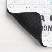 Tapis De Souris Nautique Punta Gorda Floride Latitude Longitude (Coin)