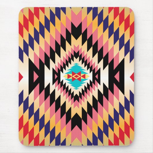 Tapis De Souris Navajo Design-7 Mousepad (Devant)