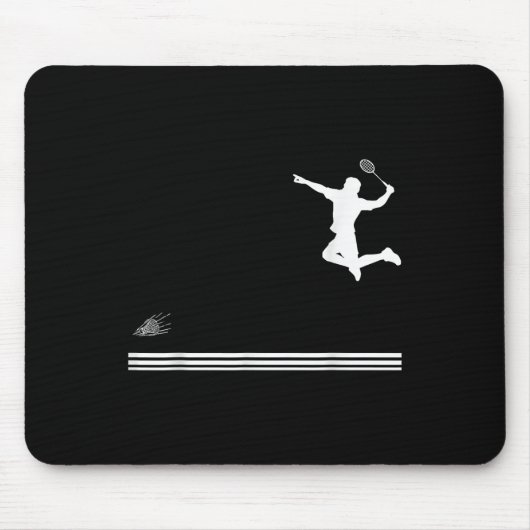 Tapis De Souris Navette Badminton _8 (Devant)