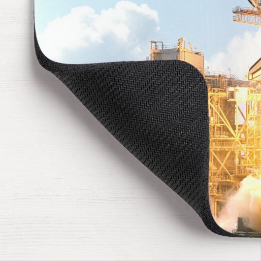 Tapis De Souris navette spatiale Atlantis explose (Coin)