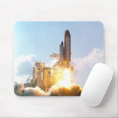 Tapis De Souris navette spatiale Atlantis explose (Avec souris)