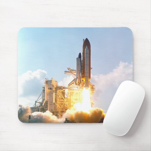 Tapis De Souris navette spatiale Atlantis explose (Avec souris)