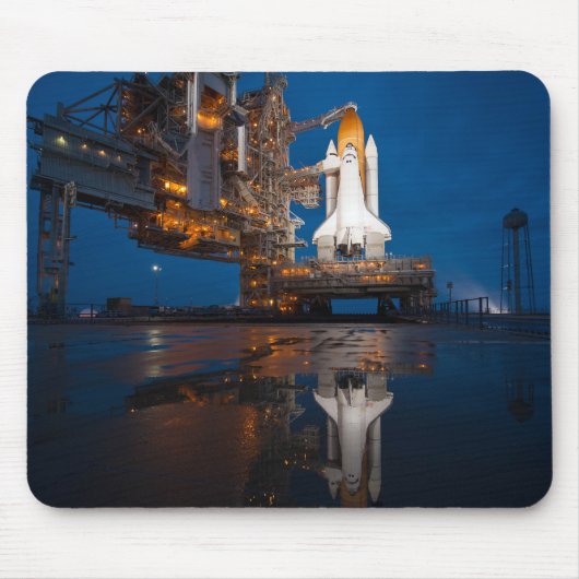 Tapis De Souris Navette spatiale Blue Space Navette spatiale sur l (Devant)