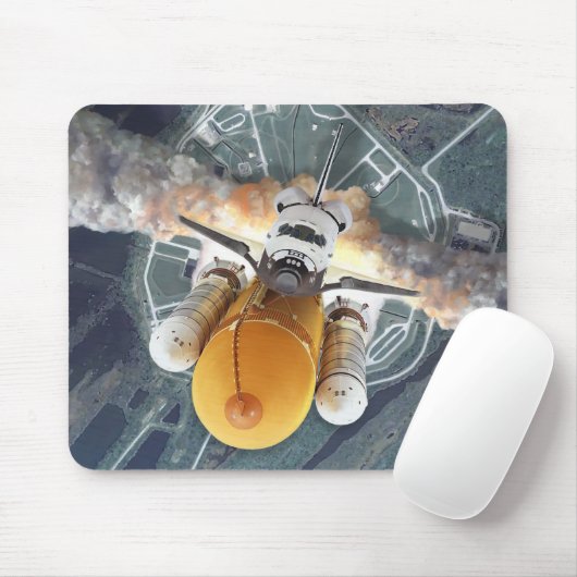 Tapis De Souris Navette spatiale Mousepad (Avec souris)