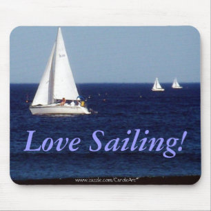Tapis De Souris "Navigation d'amour !" Mousepad
