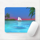 Tapis De Souris Navigation du bleu (Avec souris)