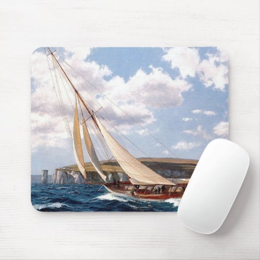 Tapis De Souris Navigation en mer agitée (Avec souris)