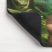 Tapis De Souris Navigation Path : Home - Tranquil Green Escape (Coin)