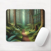 Tapis De Souris Navigation Path : Home - Tranquil Green Escape (Avec souris)