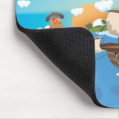 Tapis De Souris Navire Pirate (Coin)