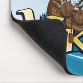 Tapis De Souris Navire Viking (Coin)