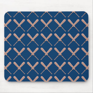 Tapis De Souris Navy Baseball Bat