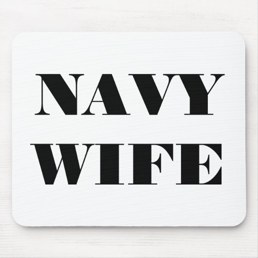 Tapis de souris Navy FEMME (Devant)