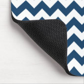 Tapis De Souris Navy Zigzag, Navy Chevron, Motif géométrique (Coin)