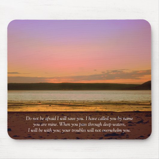 Tapis De Souris N'ayez pas peur (Devant)