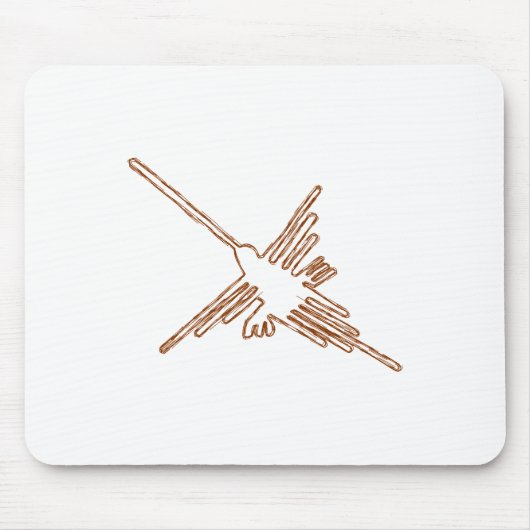 Tapis De Souris Nazca Lines Croquis de colibris (Devant)