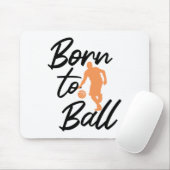 Tapis De Souris Né À Ball - Basketball (Avec souris)