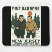 Tapis De Souris Ne Barrens New Jersey Graphic Design  (Devant)