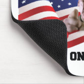 Tapis De Souris Ne brûle pas mon drapeau (Coin)