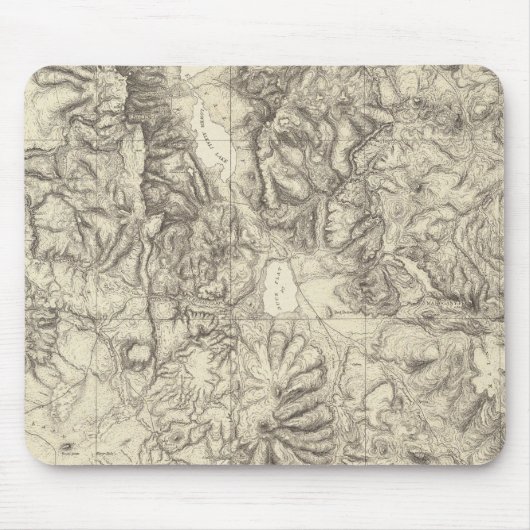 Tapis De Souris NE California et NW Nevada 2 (Devant)