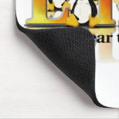 Tapis De Souris Ne craignez pas les pingouins (Coin)