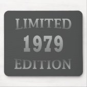 Tapis De Souris né en 1979 anniversaire en édition limitée cadeau (Devant)